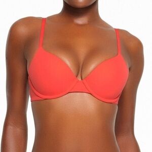 SKIMS Red Bra